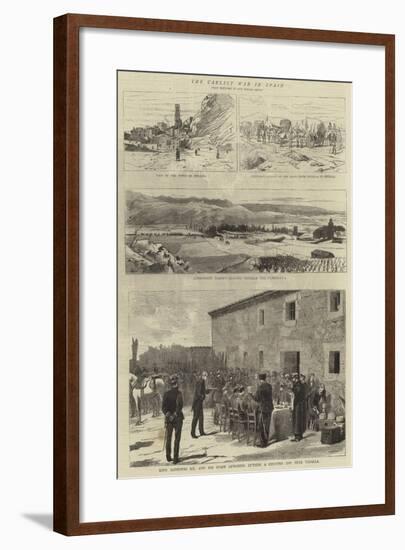 The Carlist War in Spain-null-Framed Giclee Print