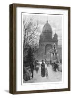 The Carlton Gardens, Melbourne, 1886-WJ Smedley-Framed Giclee Print