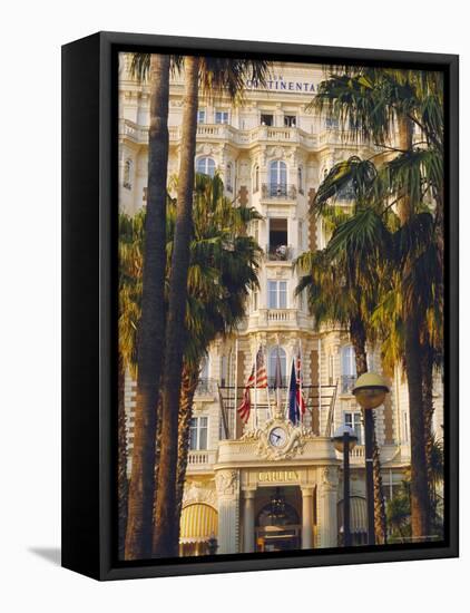 The Carlton Hotel on the Croisette, Cannes, Alpes Maritime, France-J P De Manne-Framed Stretched Canvas