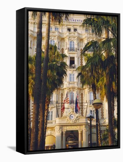 The Carlton Hotel on the Croisette, Cannes, Alpes Maritime, France-J P De Manne-Framed Stretched Canvas