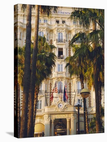 The Carlton Hotel on the Croisette, Cannes, Alpes Maritime, France-J P De Manne-Stretched Canvas