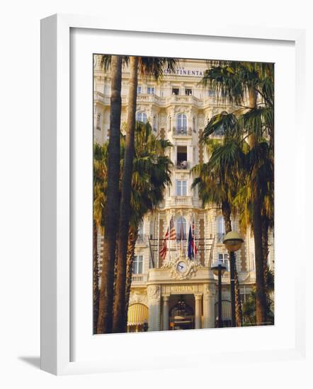 The Carlton Hotel on the Croisette, Cannes, Alpes Maritime, France-J P De Manne-Framed Photographic Print