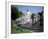 The Carlton Hotel, Viewed from the Croisette, Cannes, Provence, France-Ruth Tomlinson-Framed Photographic Print