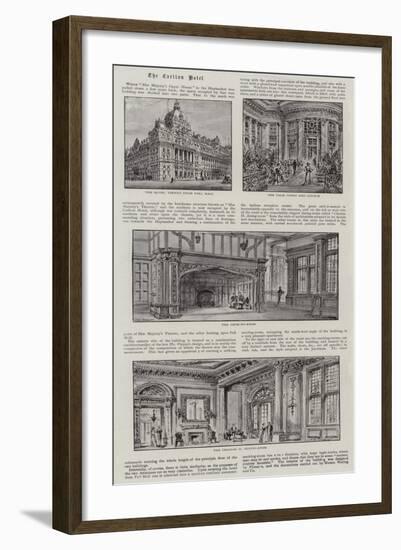 The Carlton Hotel-Henry William Brewer-Framed Giclee Print