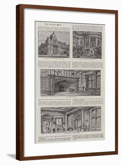 The Carlton Hotel-Henry William Brewer-Framed Giclee Print