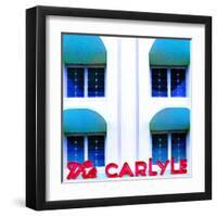 The Carlyle, Miami-Tosh-Framed Art Print