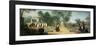 The Carmelite Nuns in the Garden, 18th Century-Charles Guillot-Framed Giclee Print