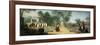 The Carmelite Nuns in the Garden, 18th Century-Charles Guillot-Framed Giclee Print