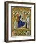 The Carmine Altarpiece, central panel depicting the Virgin and Child with angels, St. Nicholas and-Pietro Lorenzetti-Framed Giclee Print