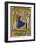 The Carmine Altarpiece, central panel depicting the Virgin and Child with angels, St. Nicholas and-Pietro Lorenzetti-Framed Giclee Print