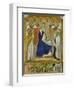 The Carmine Altarpiece, central panel depicting the Virgin and Child with angels, St. Nicholas and-Pietro Lorenzetti-Framed Giclee Print