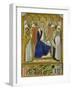 The Carmine Altarpiece, central panel depicting the Virgin and Child with angels, St. Nicholas and-Pietro Lorenzetti-Framed Giclee Print