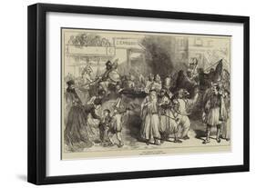 The Carnival at Athens-null-Framed Giclee Print