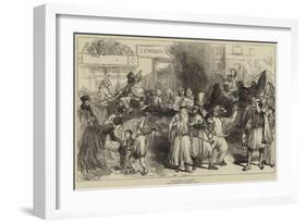 The Carnival at Athens-null-Framed Giclee Print