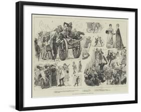 The Carnival at Dusseldorf-William Lockhart Bogle-Framed Giclee Print