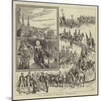 The Carnival at Lucerne, Switzerland-null-Mounted Giclee Print