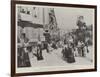 The Carnival at Nice, Procession of His Majesty King Carnival XXVII-null-Framed Giclee Print