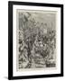 The Carnival at Nice, the Battle of Flowers-null-Framed Giclee Print