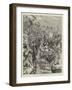 The Carnival at Nice, the Battle of Flowers-null-Framed Giclee Print