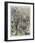 The Carnival at Nice, the Battle of Flowers-null-Framed Giclee Print