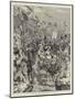 The Carnival at Nice, the Battle of Flowers-null-Mounted Giclee Print