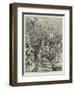 The Carnival at Nice, the Battle of Flowers-null-Framed Giclee Print