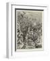 The Carnival at Nice, the Battle of Flowers-null-Framed Giclee Print