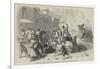 The Carnival at Rome, Explosion of a Hand-Grenade in the Carriage of the Prince of Musignano-null-Framed Giclee Print