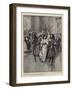 The Carnival Ball at the Palace, Malta, the Minuet-Frederic De Haenen-Framed Giclee Print