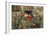 The Carnival in Rome; Il Carnevale Di Roma, 1881-Jose Benlliure Y Gil-Framed Giclee Print