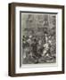 The Carnival in Rome, Prince Arthur Beset by Masquers-Felix Regamey-Framed Giclee Print