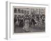 The Carnival in Rome, the Fancy Dress Ball of the Artists' Club in the Costanzi Theatre-Frank Craig-Framed Giclee Print