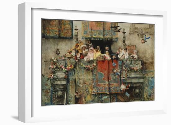 The Carnival in Rome-Benlliure y Gil Jose-Framed Giclee Print