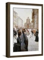 The Carnival-Franz Gailliard-Framed Giclee Print