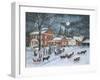 The Carolers Gather-Bob Fair-Framed Giclee Print