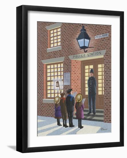 The Carolers-Peter Szumowski-Framed Giclee Print