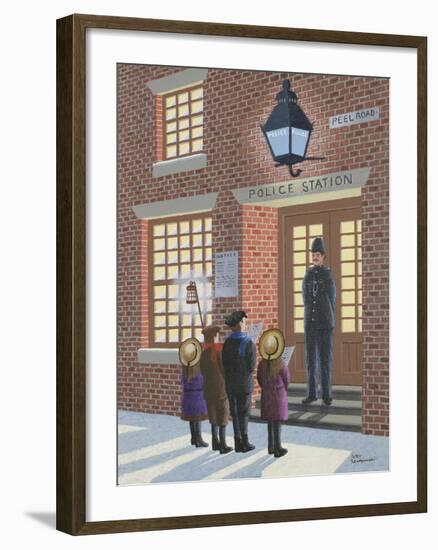 The Carolers-Peter Szumowski-Framed Giclee Print