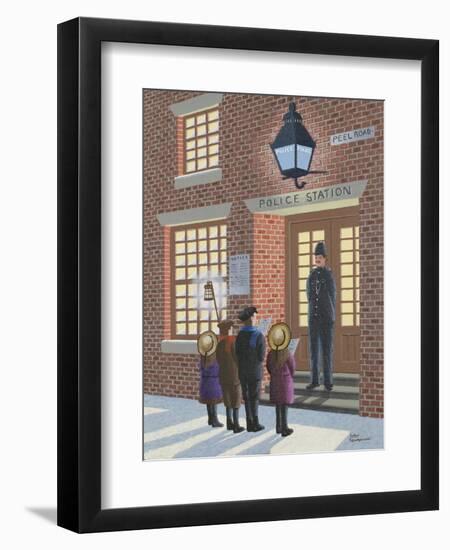 The Carolers-Peter Szumowski-Framed Premium Giclee Print