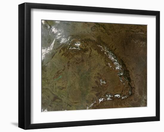 The Carpathian Mountains, March 14, 2007-Stocktrek Images-Framed Photographic Print