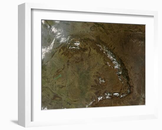 The Carpathian Mountains, March 14, 2007-Stocktrek Images-Framed Photographic Print