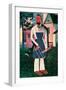 The Carpenter III, 1910-Kasimir Malevich-Framed Giclee Print