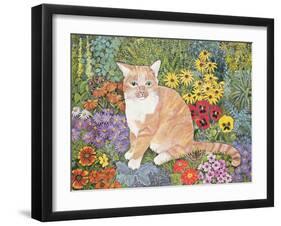 The Carpenter's Cat-Hilary Jones-Framed Giclee Print