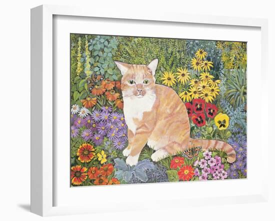 The Carpenter's Cat-Hilary Jones-Framed Giclee Print