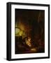 The Carpenter's Shop, 1640-Rembrandt van Rijn-Framed Giclee Print