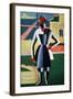 The Carpenter-Kasimir Malewitsch-Framed Giclee Print