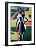 The Carpenter-Kasimir Malewitsch-Framed Giclee Print