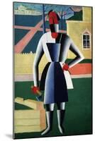 The Carpenter-Kasimir Malewitsch-Mounted Giclee Print