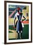 The Carpenter-Kasimir Malewitsch-Framed Giclee Print