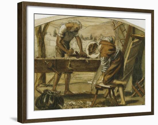 The Carpenter-Arthur Hughes-Framed Giclee Print