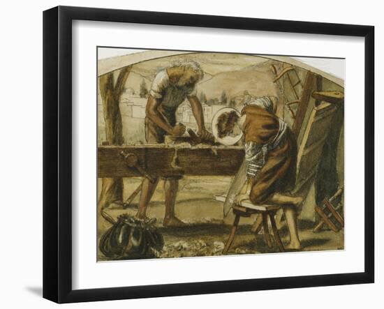 The Carpenter-Arthur Hughes-Framed Giclee Print